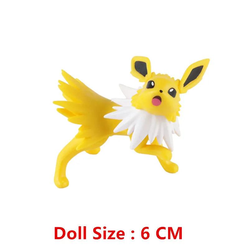 Pokemon 4-13cm Anime Figures – Pikachu, Mewtwo, Charmander, Blastoise Action Model Toy Gifts
