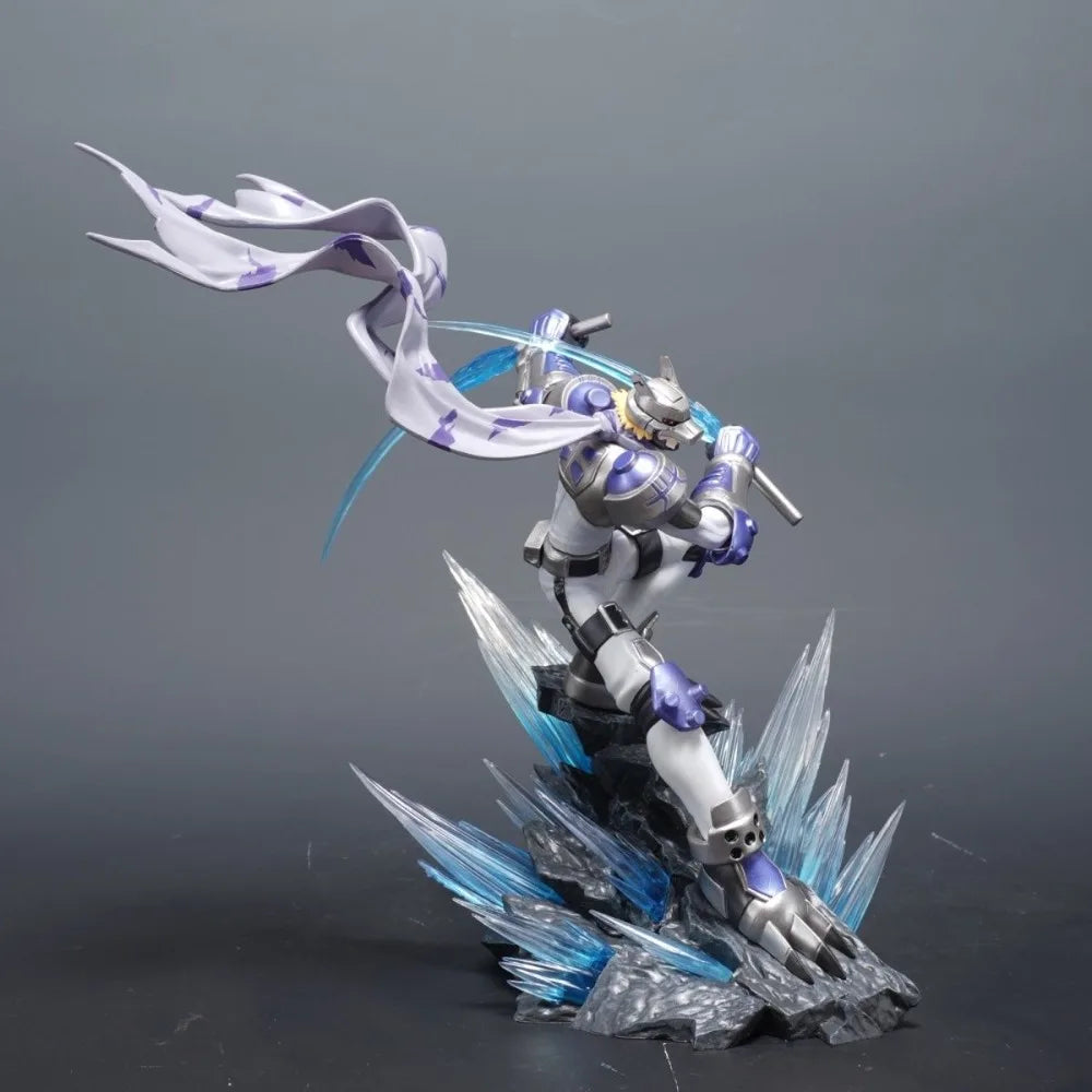 23cm Digimon Adventure Wolfmon Anime Figure – PVC Action Statue Collectible Toy Gift