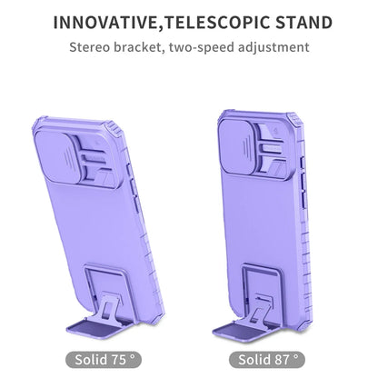 Slide Camera Protection Hard Case – Durable Plastic Phone Cover for iPhone 7 to 16 Series