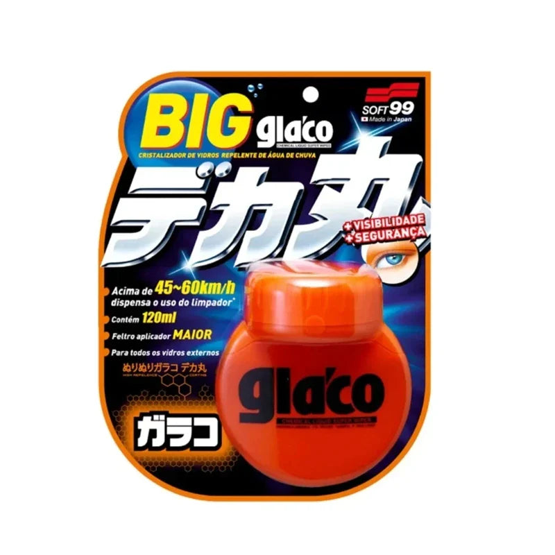 Soft99 Glaco Car Windshield Rain Repellent — Glass Hydrophobic Coating & Oil Film Remover for Anti-Rain Car Glass