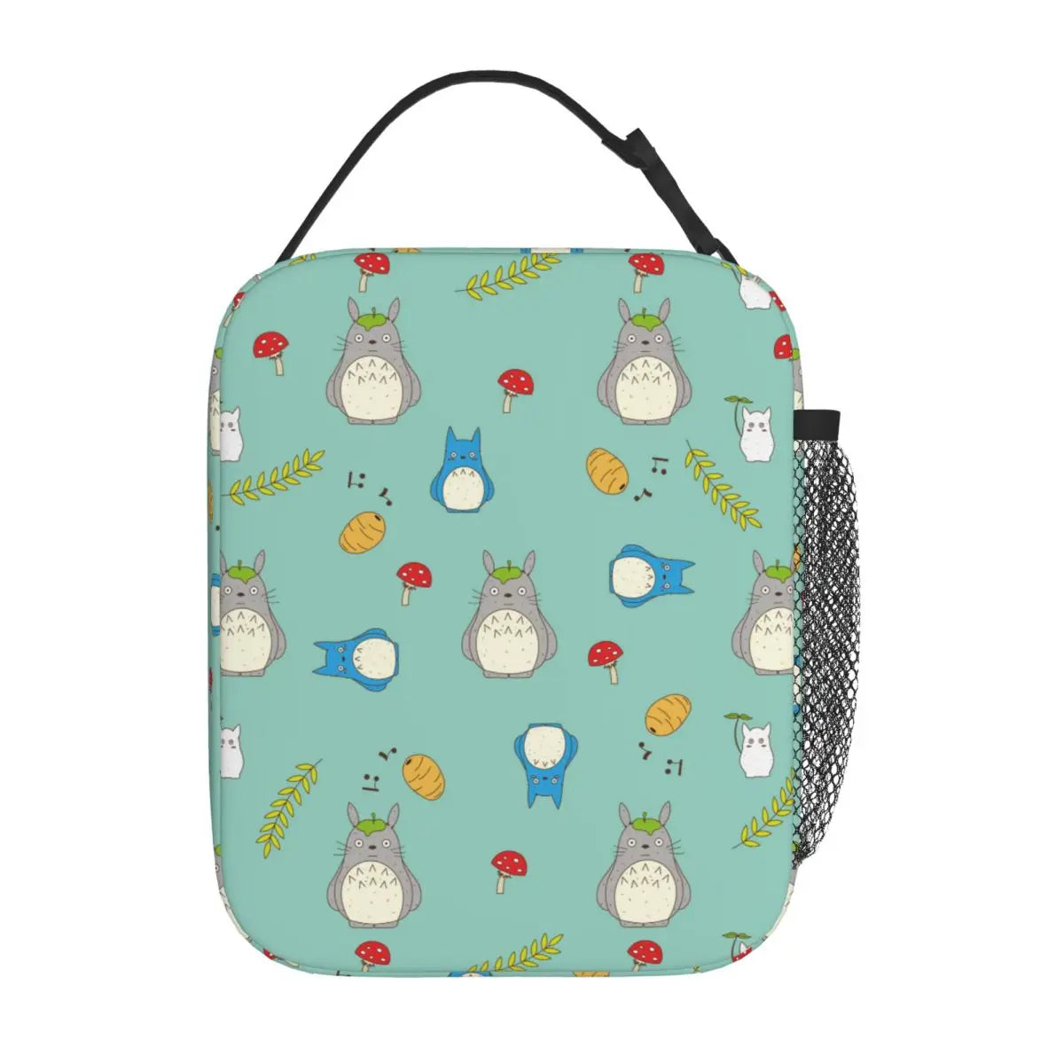 Totoro Miyazaki Anime Insulated Lunch Tote Bag – Portable Thermal Cooler for School & Office
