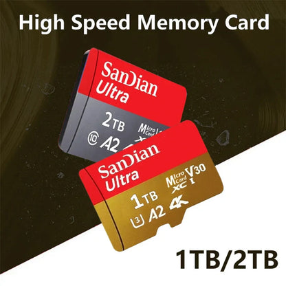 SanDian High-Speed SD & Micro SD Card – 256GB, 512GB, 1TB, 2TB Memory for Phone, Drone & Devices