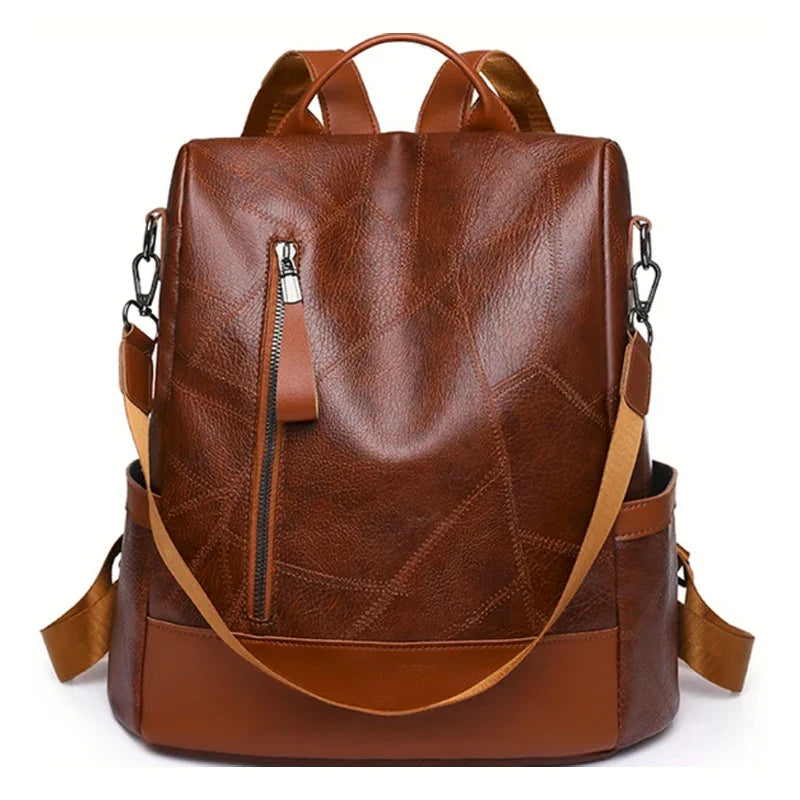 Women's Anti-Theft Backpack - Casual Daypack with Multi-Function Pockets for Travel and Outdoor Use