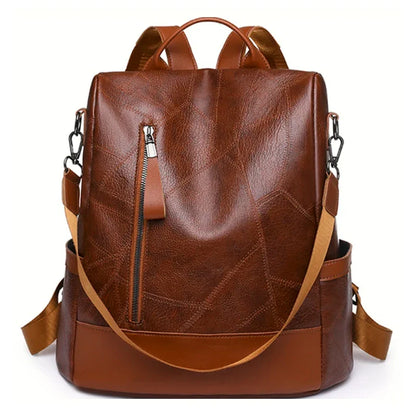 Women's Anti-Theft Backpack - Casual Daypack with Multi-Function Pockets for Travel and Outdoor Use