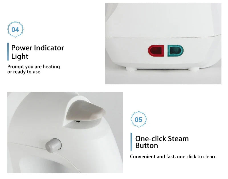 12 in 1 Handheld Steam Cleaner – High Temperature Pressurized for Furniture, Upholstery, Tile & Home Cleaning