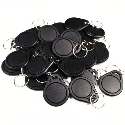10PCS 125KHz T5577 Rewritable Keyfobs – Duplicate RFID 5200 Proximity Access Card ID Token Keychain Cloner Tags