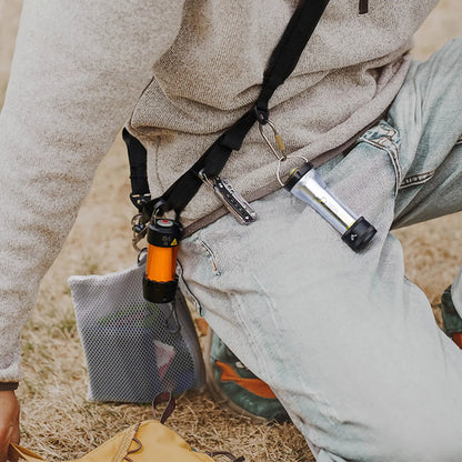 Adjustable Camping Shoulder Straps – Durable Webbing Loop Carry System for Hiking, Outdoor Gear & Travel