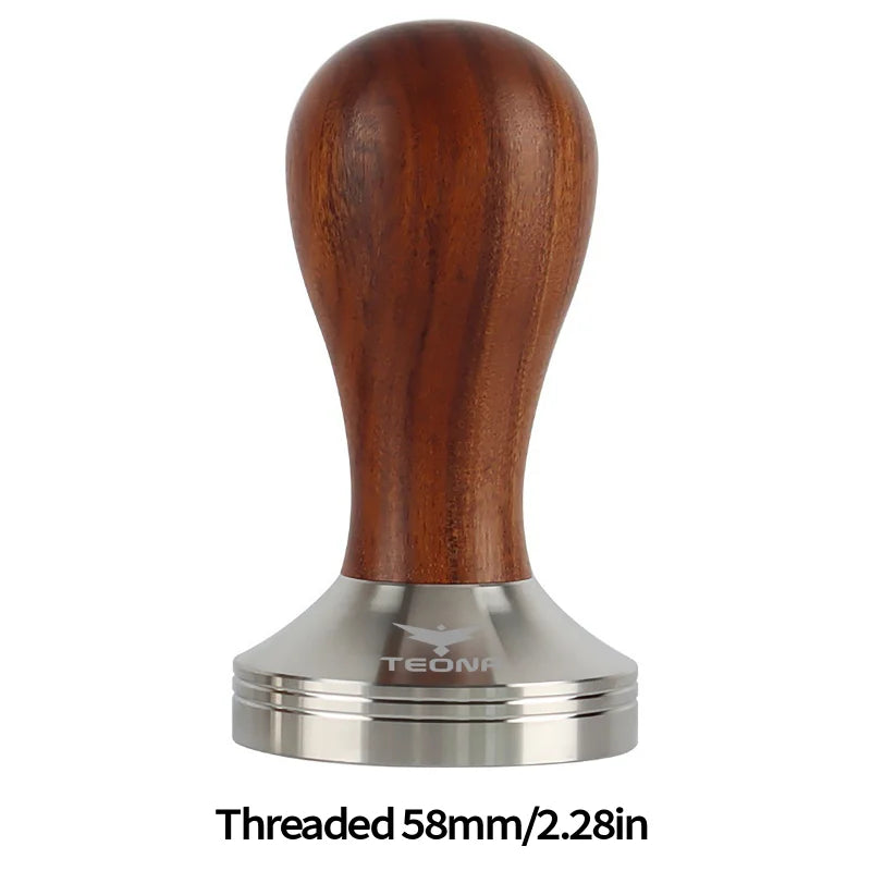 Stainless Steel Espresso Coffee Tamper & Distributor – Powder Leveler with WDT Stirring Tool for Barista & Café Accessories