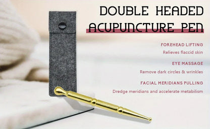 Acupuncture Pen Reflexology Tool | Stainless Steel Acupressure Massager for Body Pressing Points