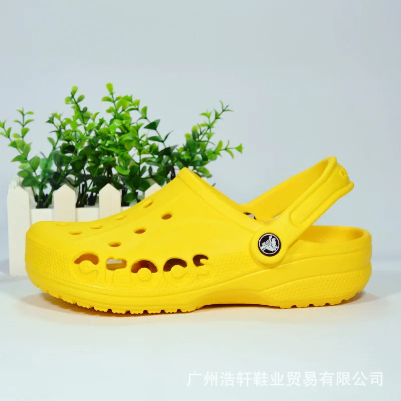 2022 CROOS 10126 Classic Beya Hole Sandals - Men's Couple Outdoor Beach Shoes with EVA Sole