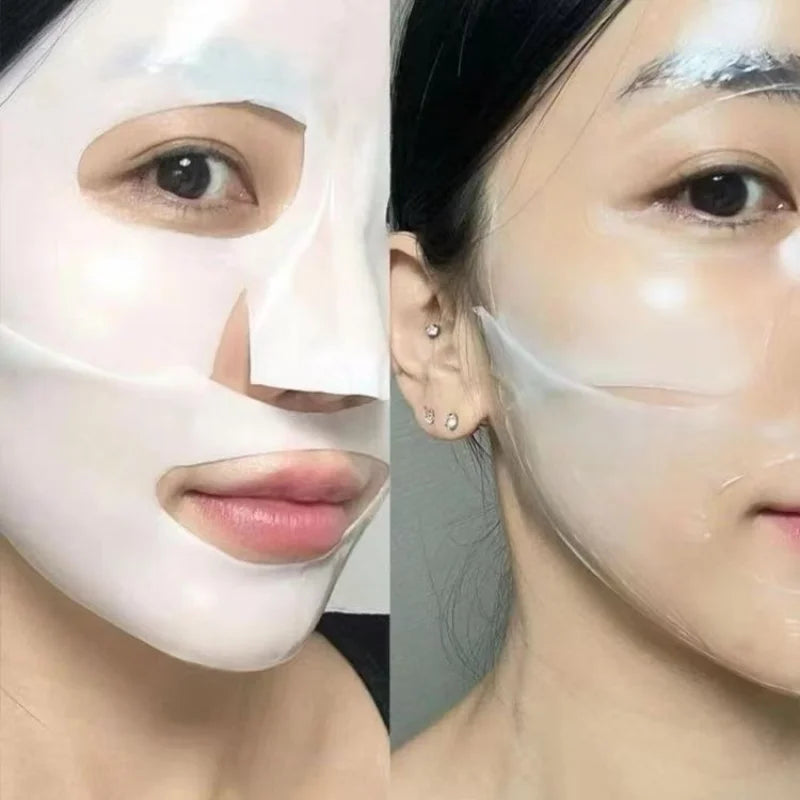 Bio Collagen Facial Mask – Deep Hydrating, Pore Shrinking Overnight Moisturizer Brightening Korean Skincare