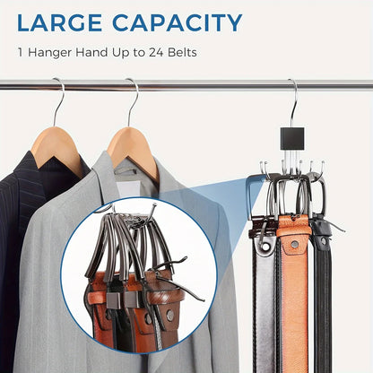 1/2 Piece Multifunctional Metal Hook – Multi-Claw Bag & Tie Storage for Scarves, Belts, and Home Organization