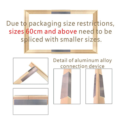 Wooden Canvas Frames – 30x40, 40x50, 50x70, 60x90cm for Photos, Oil Paintings & Diamond Painting Wall Art