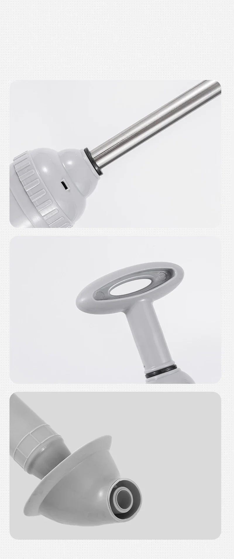 Multifunctional Silicone Toilet Plunger – High Pressure Vacuum Pump Anti-Blocking Drain Cleaner Tool
