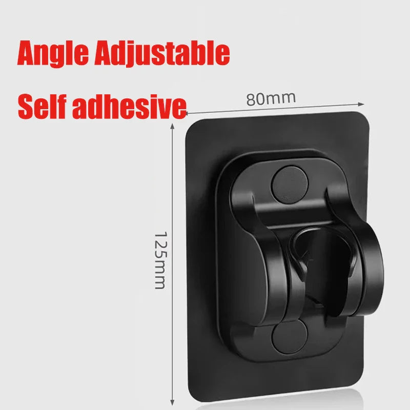 Universal Adjustable Shower Head Holder – Replacement Hand Shower Bracket for Slide Bar Bathroom Accessories