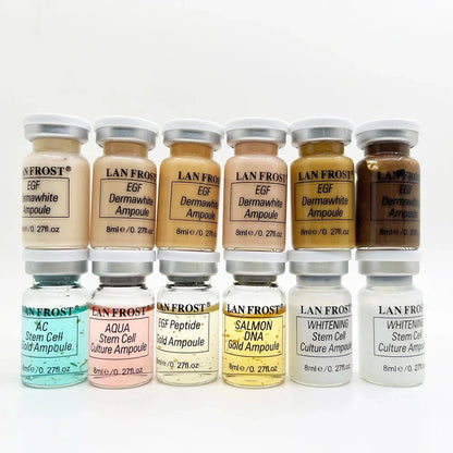 8ml BB Cream Glow Serum Ampoule – Niacinamide & Peptide Moisturizing Foundation with Hyaluronic Acid for Facial Skin Care