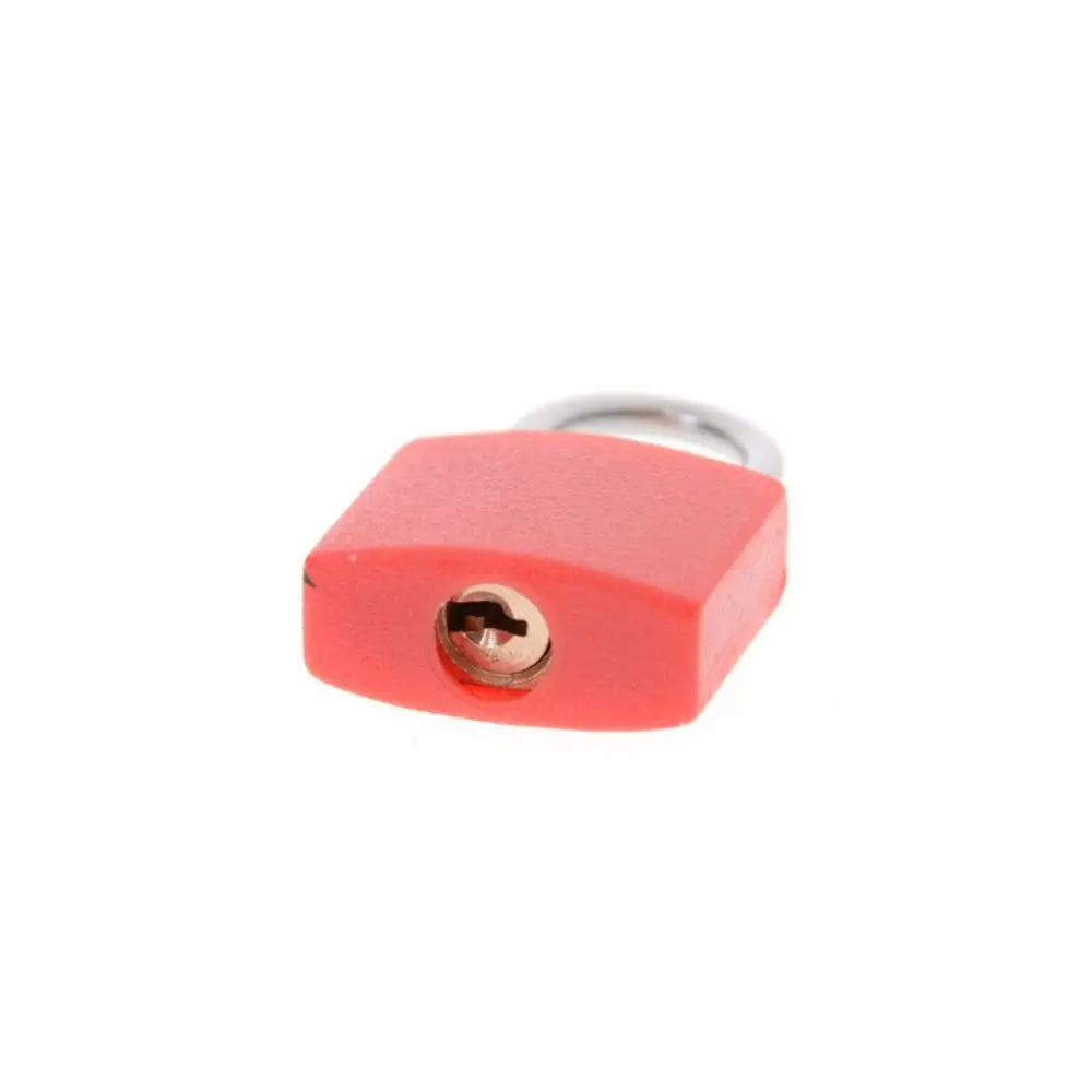 23mm Mini Coloured Padlock | Small Suitcase, Cabinet, Bookbag, Luggage & Home Ornament Lock for Travel Supplies