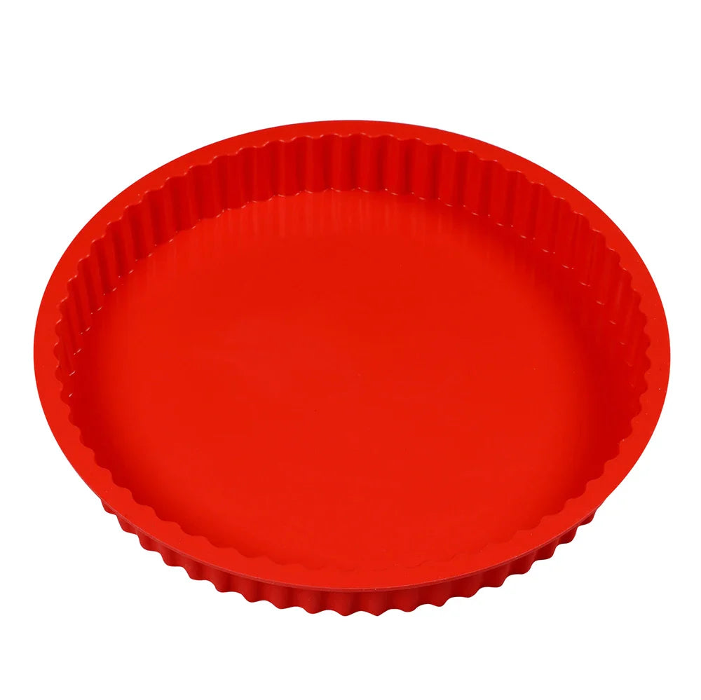 10-Inch Round Silicone Cake Mould – Pastel Layer & Mousse Mold for Baking and Cooking Cakes