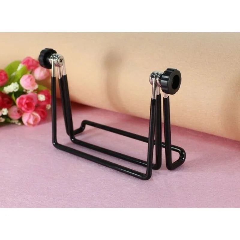 Foldable Adjustable Phone/Tablet Stand - Desktop Holder Mount, Flexible Desk Support for Phones and Tablets