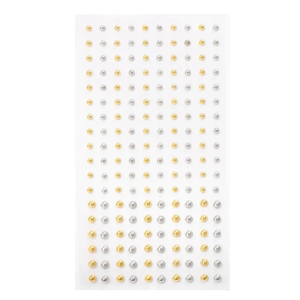 180pcs Non-Piercing Fake Nose Lip Stickers - Disposable Faux Piercing Jewelry for Nose, Lip, Belly & Eyebrow Style