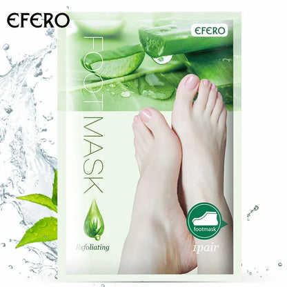 Honey Foot Mask – 1 Pair for Dead Skin & Callus Removal, Exfoliating Foot Treatment, Whitening Foot Spa & Skin Care Tool