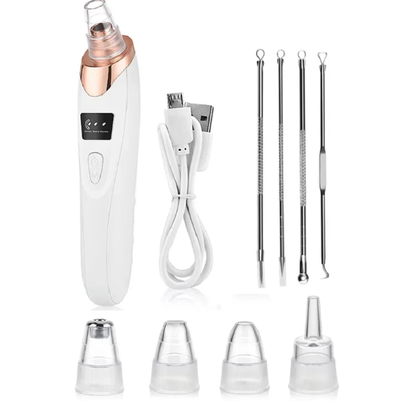 3-Mode Blackhead Remover Vacuum – Facial Pore Cleaner & Dead Skin Removal Beauty Tool