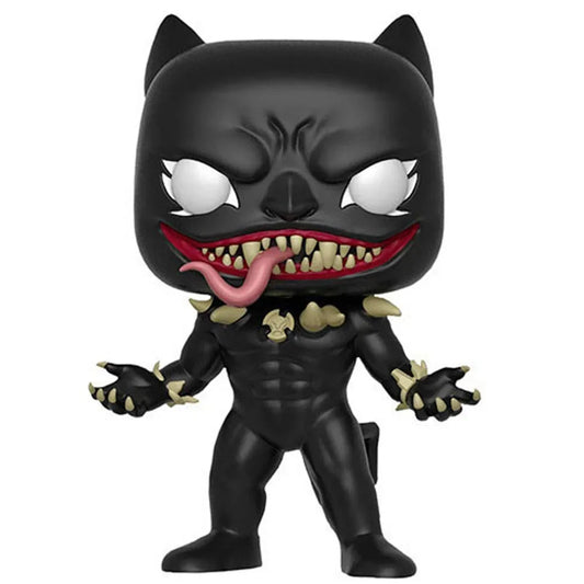 Anime PopStyle VENOMIZED Black Panther #370 – Vinyl Action Figure Collectible Toy, Christmas Gift for Kids