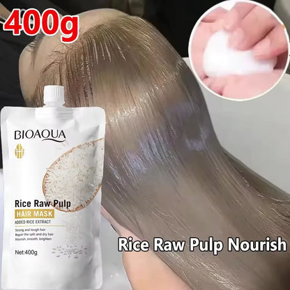 Keratin Hair Mask - 5-Second Repair Treatment for Damaged, Frizzy, Soft & Shiny Hair
