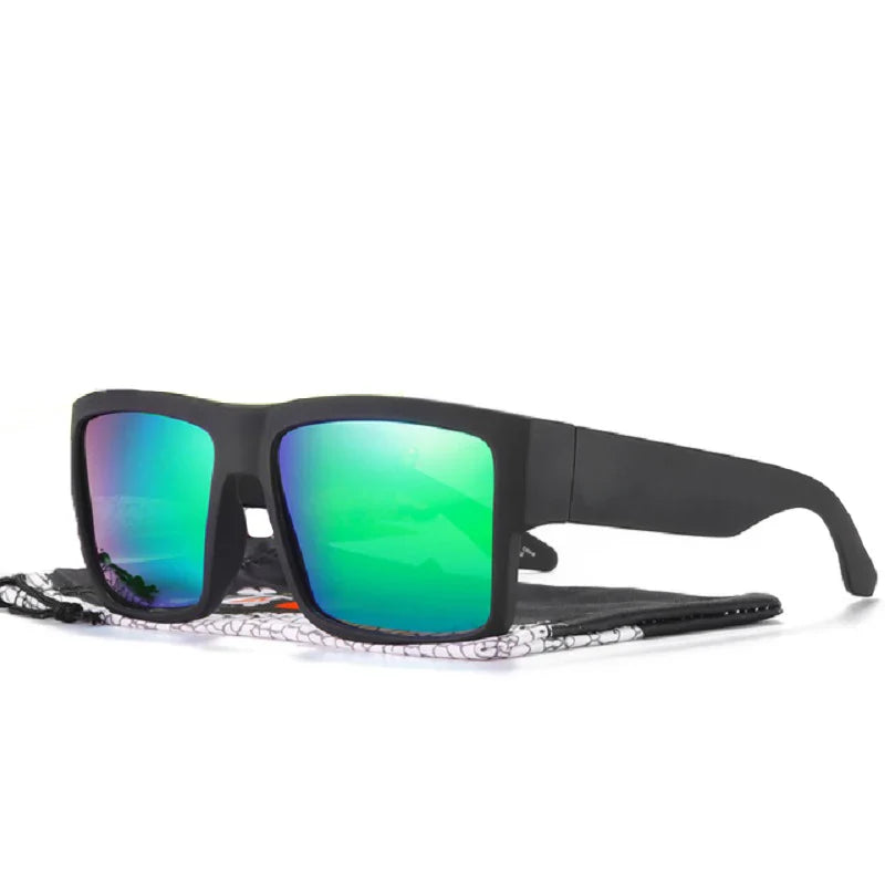 CYRUS Polarized Square Sunglasses — Classic Fashion Sport Driving Shades for Men & Women with Logo