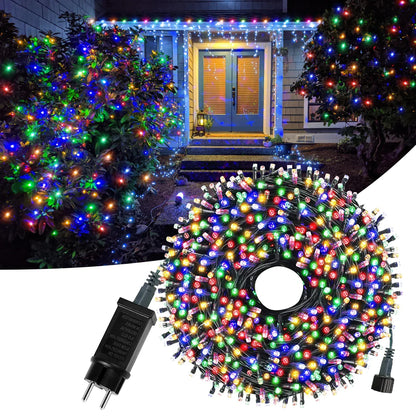 Outdoor LED String Lights — Waterproof Christmas & Fairy Garland for Garden, Home, and Holiday Party Decor