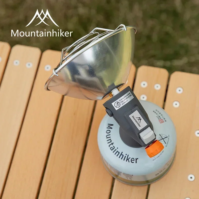 MOUNTAINHIKER Portable Mini Sun Gas Heating Stove - Outdoor Camping Heater Oven - Butane Solar Warmer