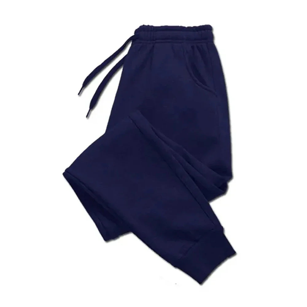 New Men's Casual Sports Pants - Gym Jogger Sweatpants for Running & Workout, Fashionable Long Trousers