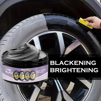 100g Tire Polishing Protective Paste — Long-Lasting Gloss Enhancer for Durable, Tightened Car Tires