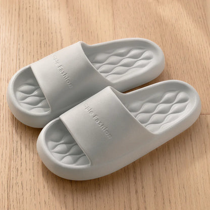 Men’s Summer Cloud Slippers – Soft Non-Slip Sole Sandals for Home, Beach, Indoor & Outdoor Casual Wear
