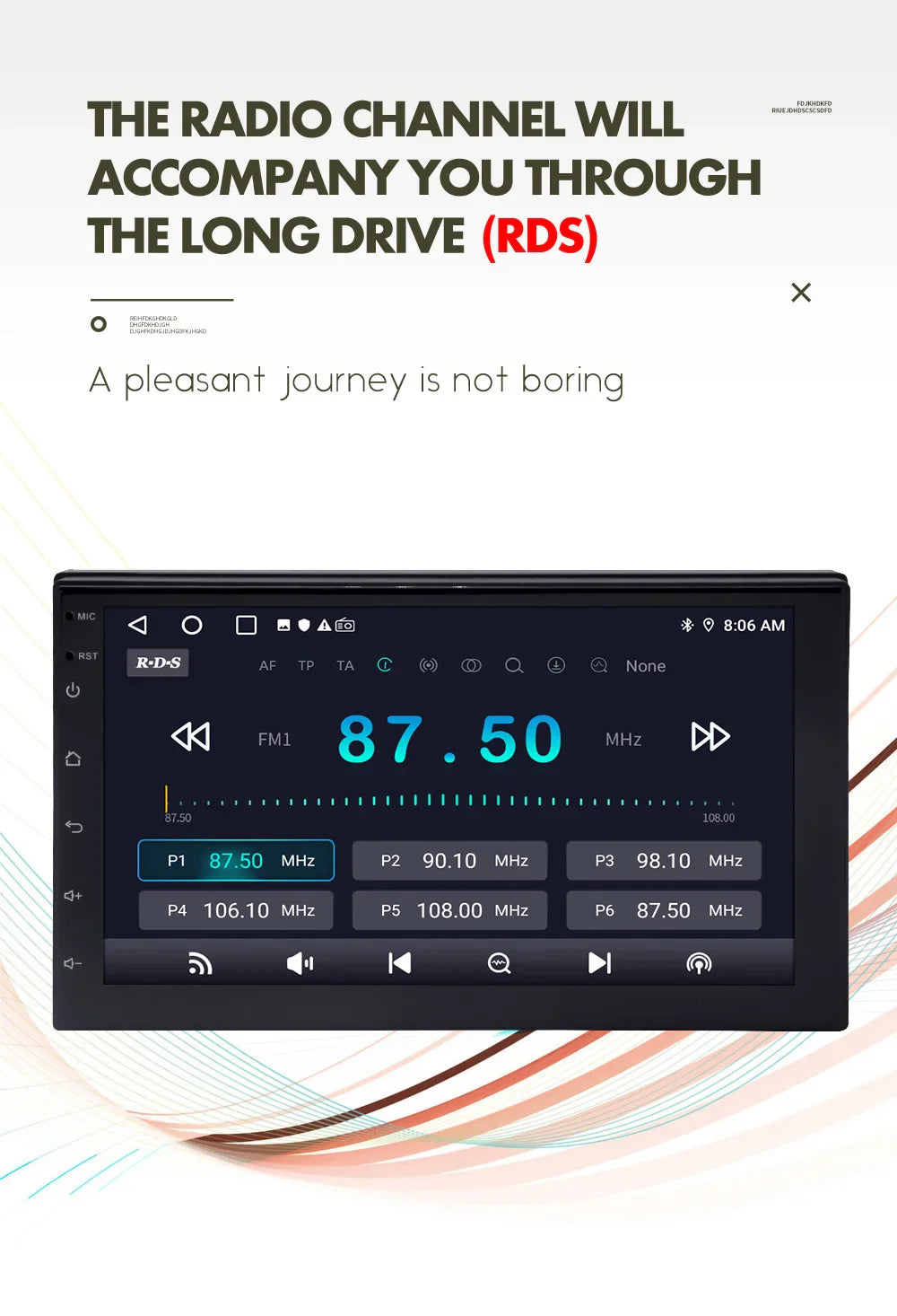 ESSGOO 2-Din Android Car Radio — 7/9/10" CarPlay Multimedia Player with GPS, Stereo Video Player for Tesla-Style, Nissan & Hyundai