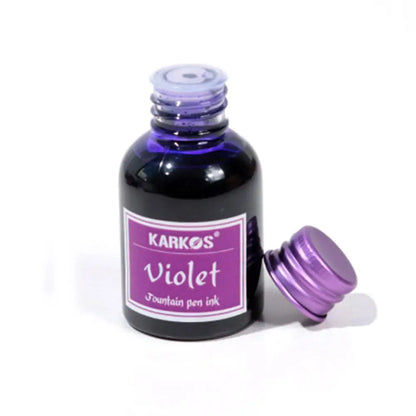 Pure Colorful Fountain Pen Ink — High-Quality 20/30/70ml Refill for Calligraphy, Writing & School Stationery