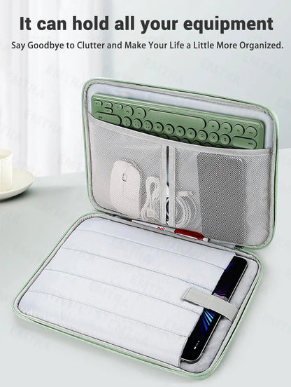 EMTRA Tablet Handbag Case - Shockproof Cover for iPad Mini 6, Air 4/5, Pro 11/12.9, Xiaomi Pad 5 & Kindle