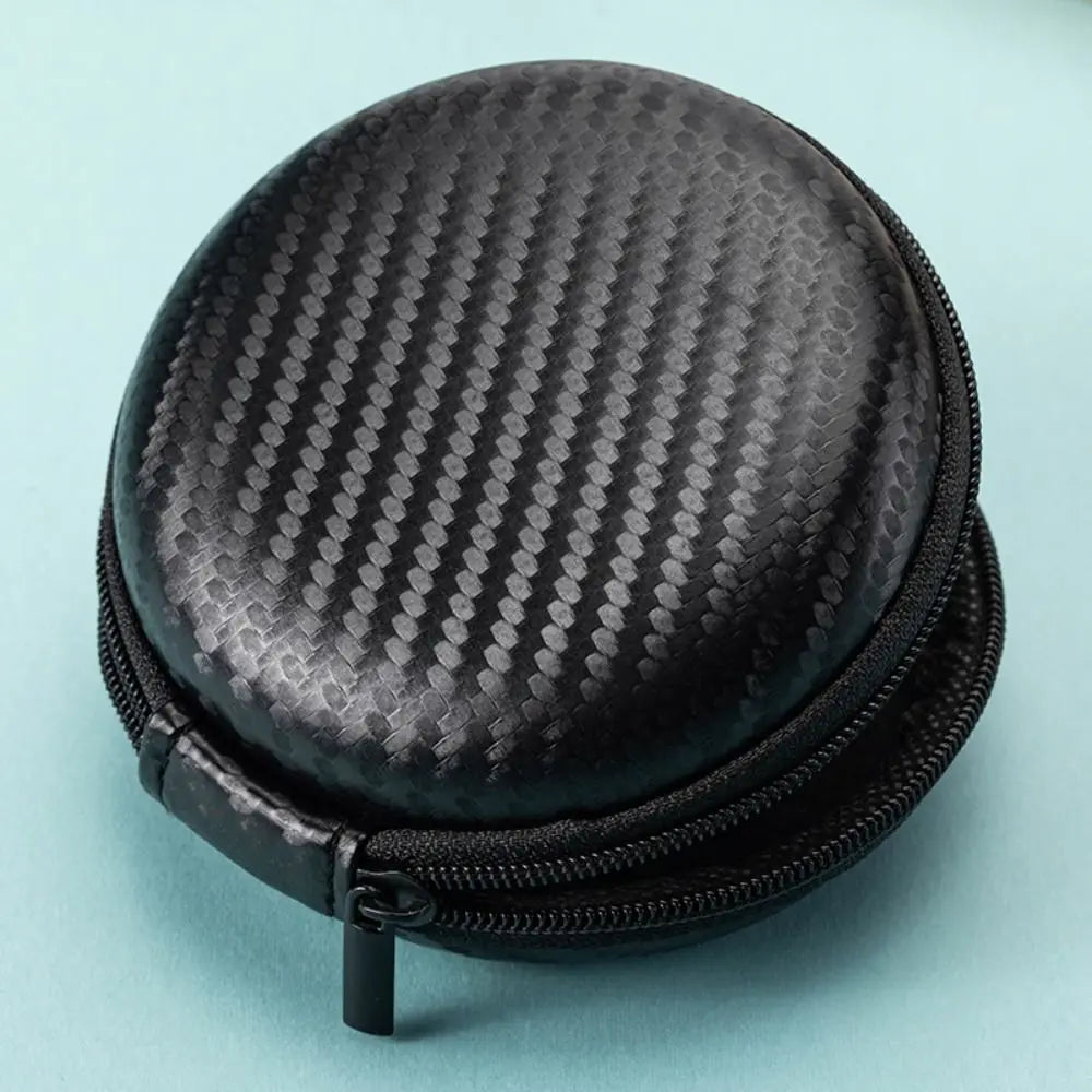 Portable EVA Storage Case - Protective Zipper Pouch for Phone Charger Shaver Hard Drive Data Cable Headphone Accessories