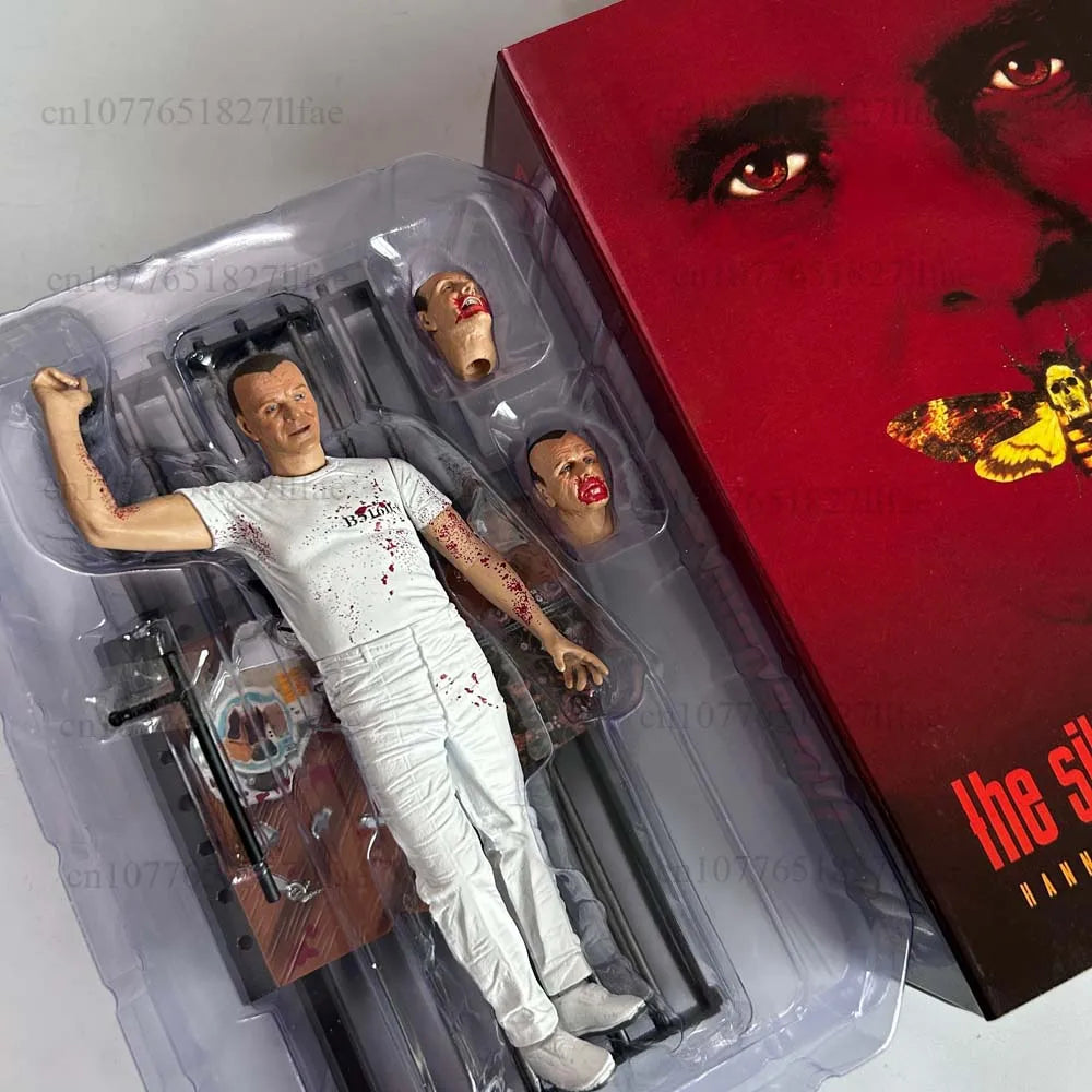NECA Hannibal Lecter Action Figure – Silence of the Lambs Jailbreak Movable Collectible Toy