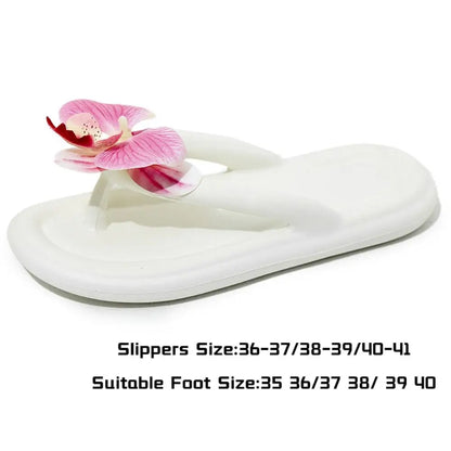 EVA Butterfly Flip Flops - Anti-Slip Summer Beach & Vacation Sandals