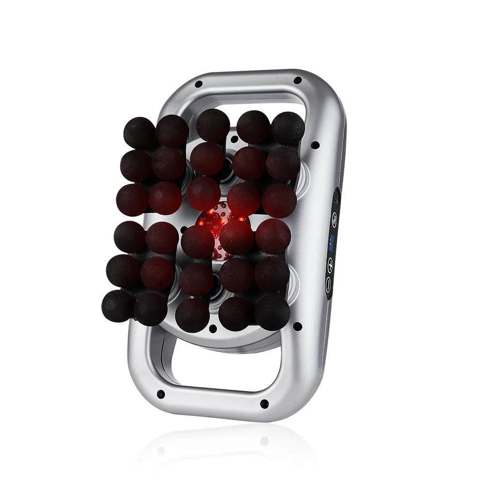 48-Head Body Massage Gun — High-Frequency Vibration Fascia Massager for Neck, Back, Waist, Thigh & Shoulder Muscle Relief