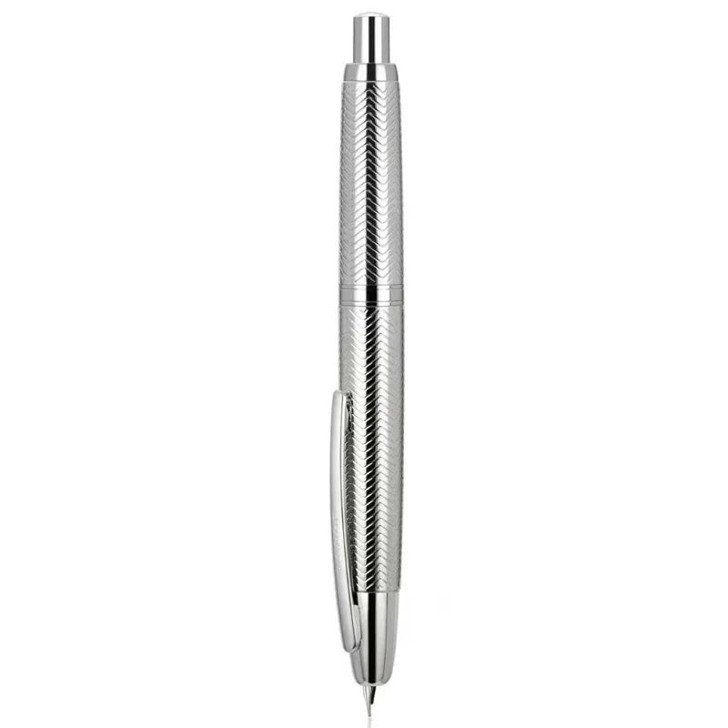 JinHao 10 Matte Black Fountain Pen — F/EF Nib Writing Pen for Office, School & Gifts