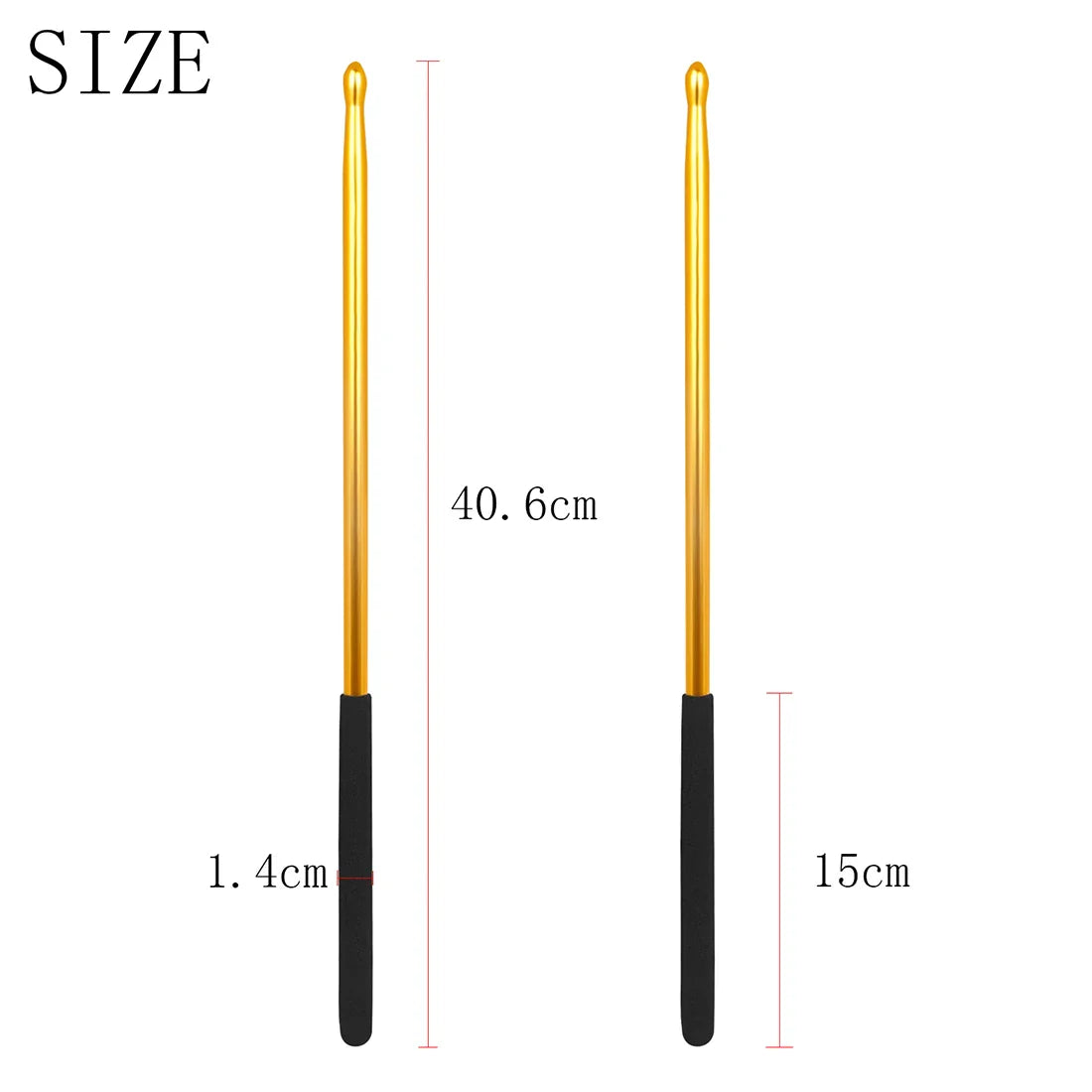 5A Maple Drumsticks – DS-09 Multicolor Drum Mallets, Professional Percussion Musical Instrument Accessories