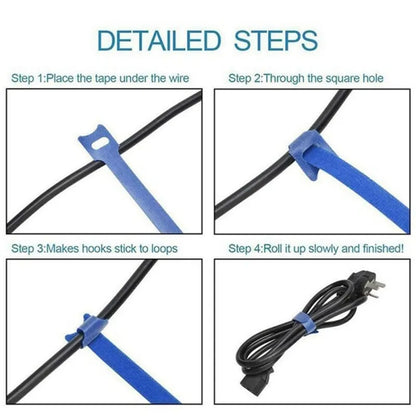 Kerokuru Cable Organizer: Cable Management Winder Tape Protector for Wire Ties - Phone Accessories Cable Organizer