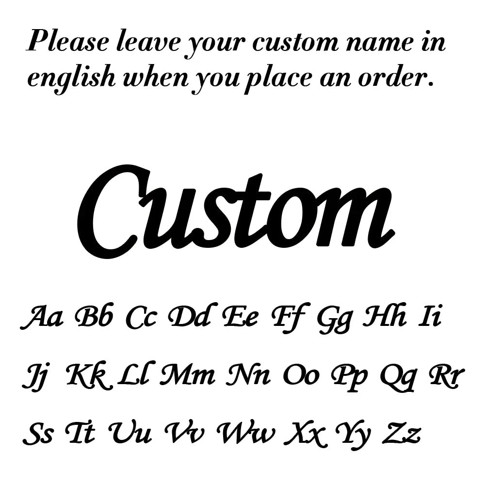 Sipuris Custom Name Brooch - Stainless Steel Trendy Pins for Women & Men, Nameplate Jewelry, Valentine's Day Gift