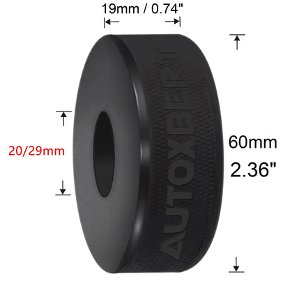 Car Rubber Bottle Jack Pads – Support Adapter for 2-8 Ton Jacking & Auto Lift Cushion Tool