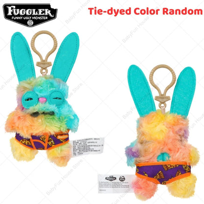 Original Fuggler Ugly Teeth Plush Keychain – Wide-Eyed Monster, Alien & Rabbit Peluche Pendant Toy