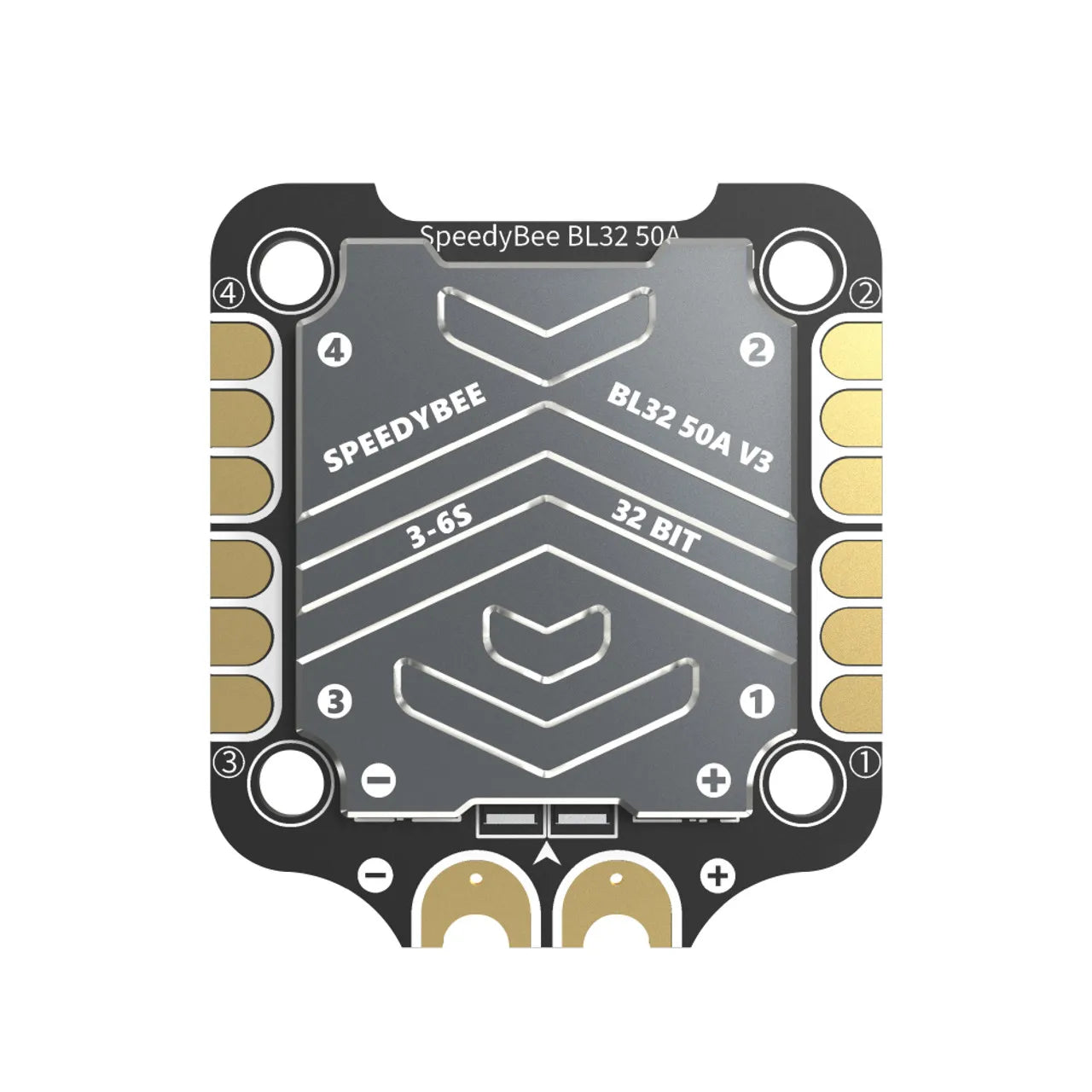 SpeedyBee F7 V3 50A Stack — F722 Flight Controller + BL32 50A 4-in-1 ESC with Blackbox for FPV Drone