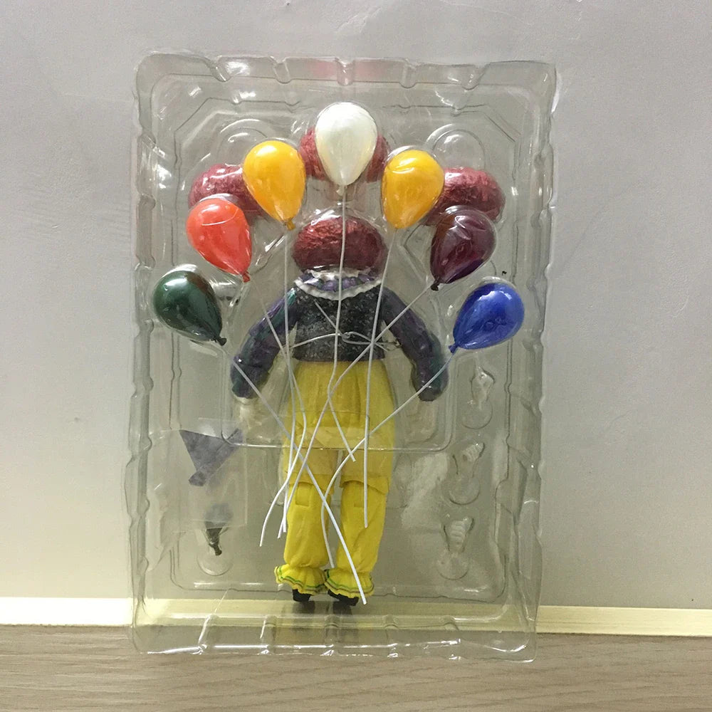 NECA Joker & Stephen King Pennywise Clown Action Figures – Halloween Decoration Gift Toys