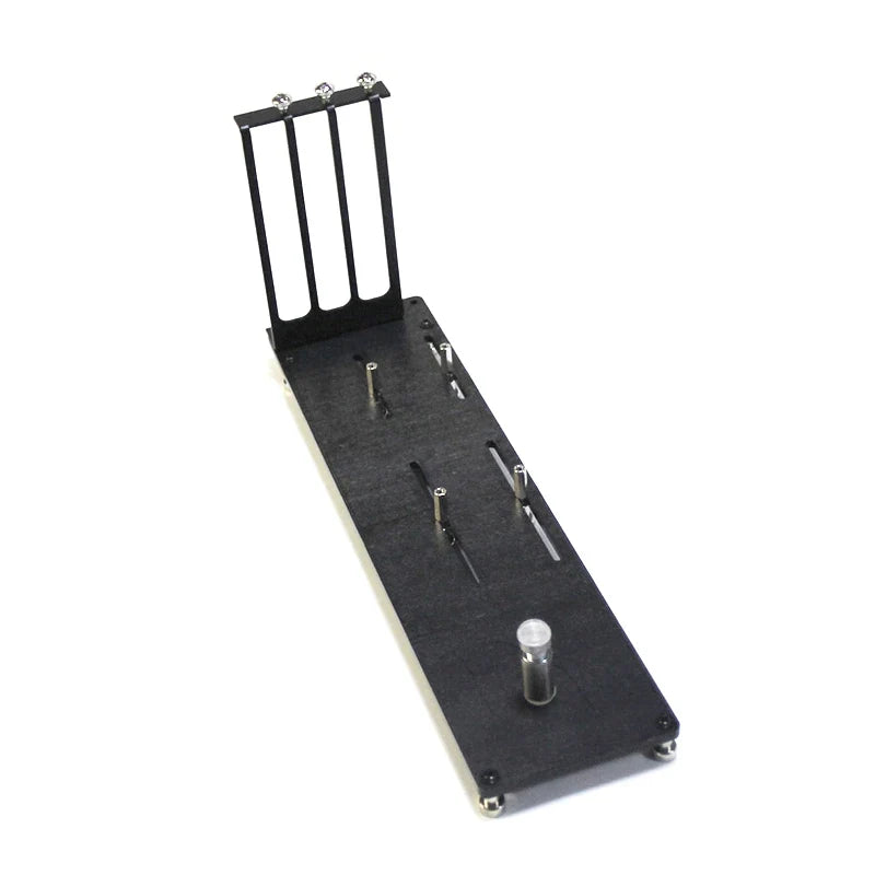Vertical GPU Mount Bracket - PCIe Graphics Card Holder Stand with 3-Slot Riser Support